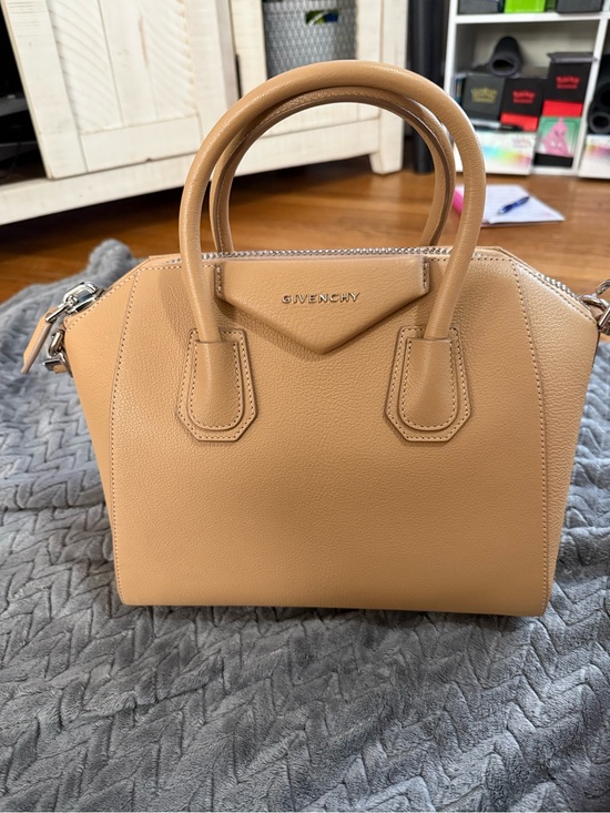 Givenchy Handbags - Givenchy Mini Antigona Satchel in Camel